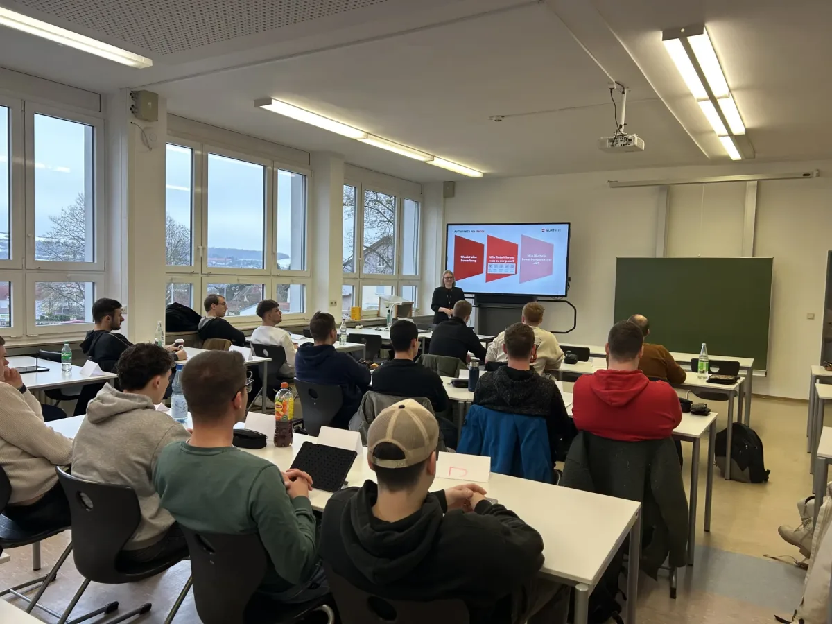 Bewerbungstraining durch die Firma Würth IT
