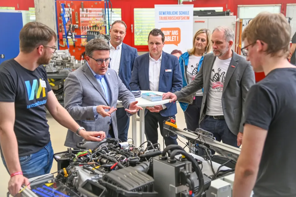 HANDWERKSTATT – live erleben an der Gewerblichen Schule TBB